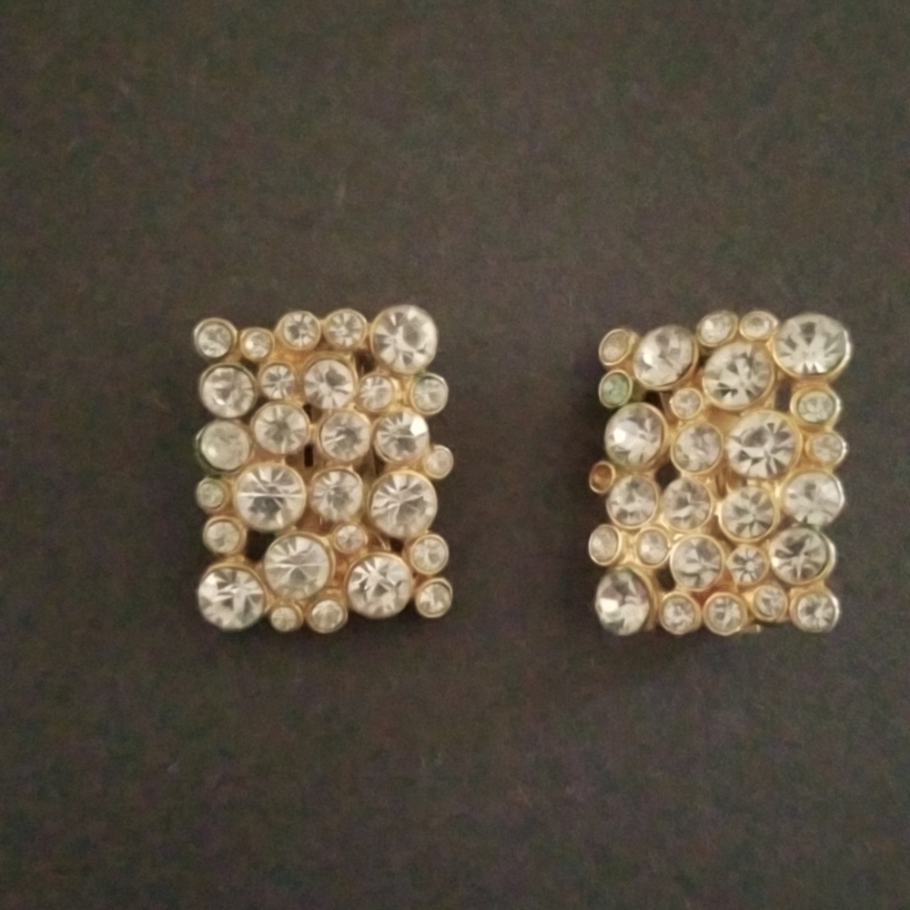 Vintage pierd ear earrings
